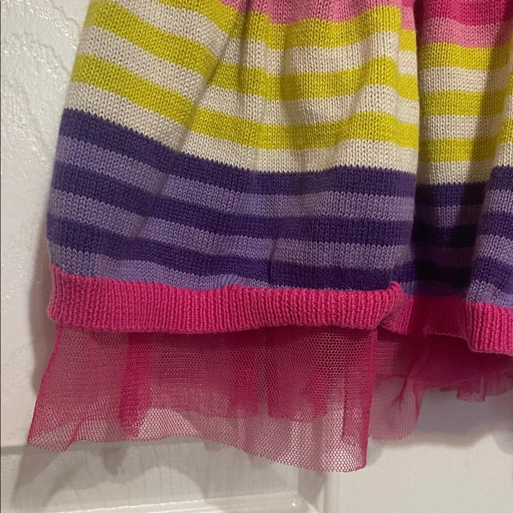The Children’s Place Striped Mulit Color Dress Long Sleeve Size 3T